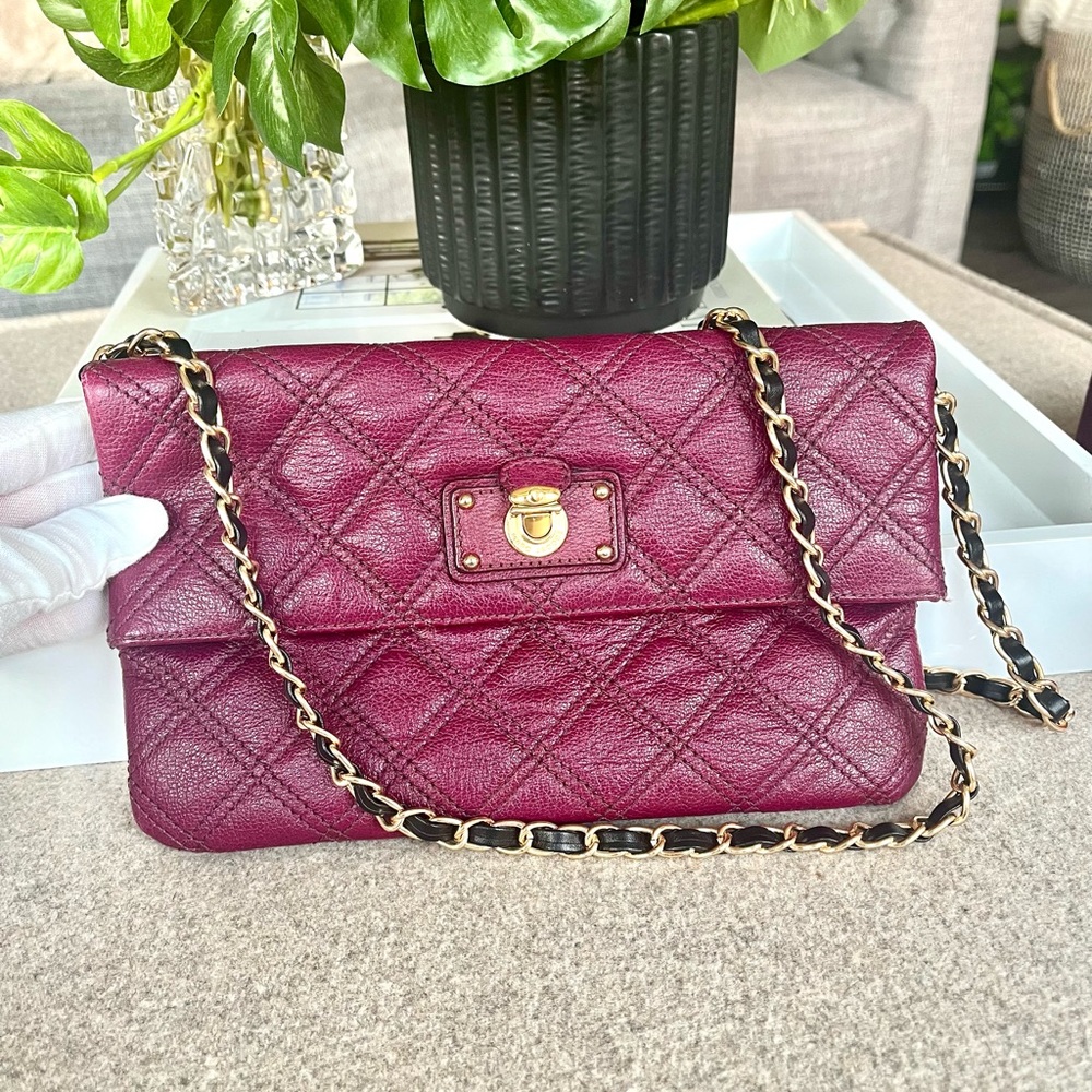 - 2008 Marc Jacobs quilted leather clutch - Picture 3 of 9